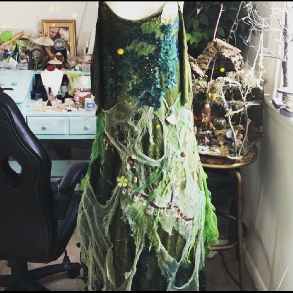 COPY -  Lagenlook handmade fairy dress fairy …